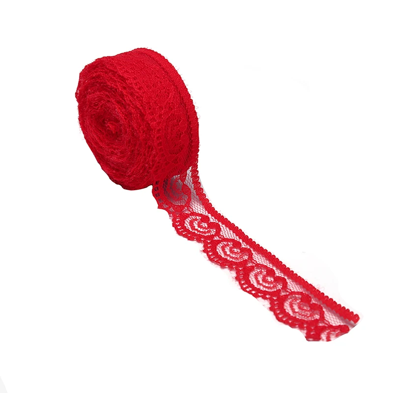 10Yards DIY Embroidered For Sewing Decoration african lace fabric High Quality Beautiful White Lace Ribbon Tape 30MM Trim |