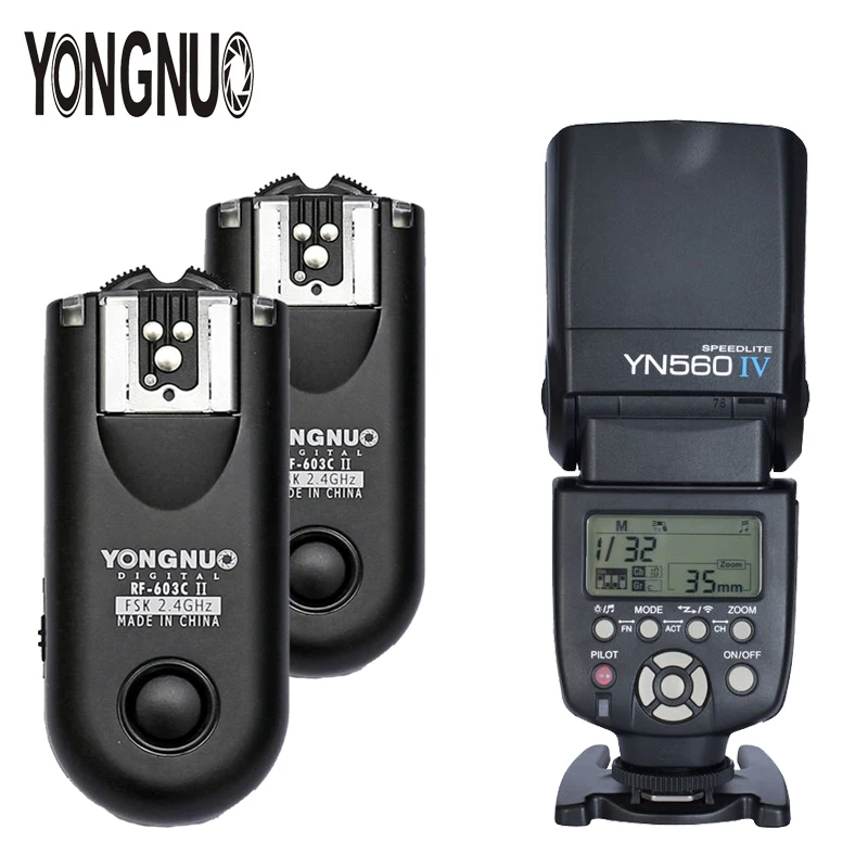 YONGNUO YN 560 IV YN560IV 2 4G Беспроводная вспышка Speedlite с ручным триггером вспышки *