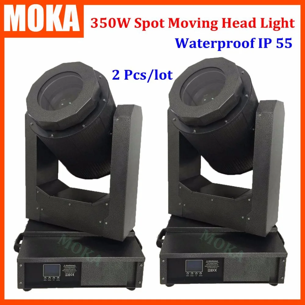 2PCS/LOT Waterproof Led Spot New Year Decoration Light 17R 350W DMX 20 Channels Stage Moving Head | Освещение