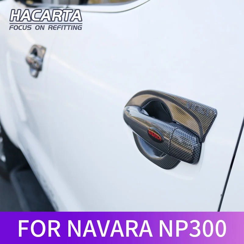 Наклейка на дверную ручку для NAVARA NP300 2015 2018|Наклейки автомобиль| |