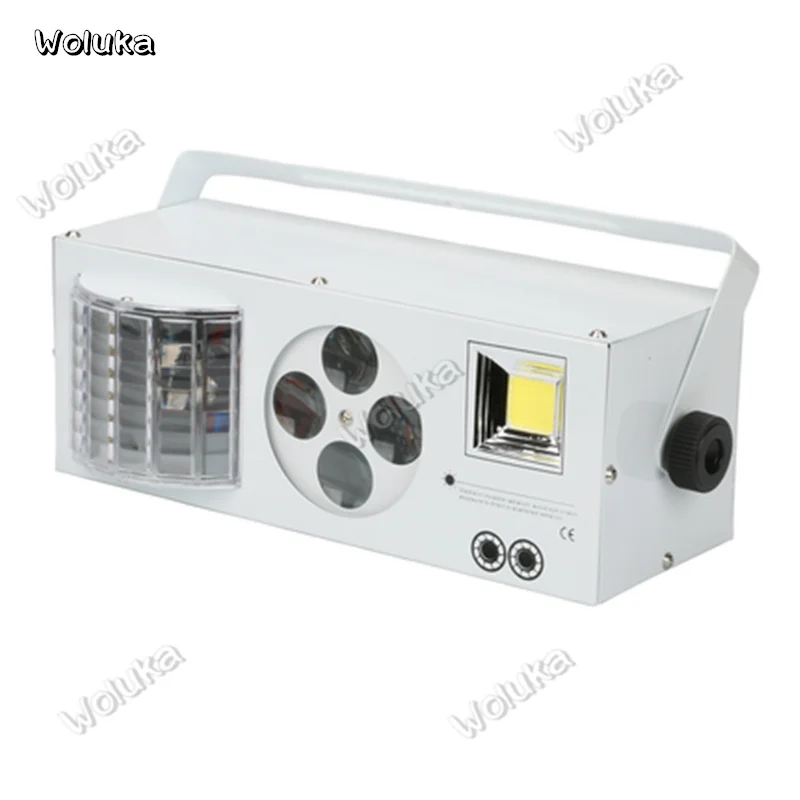 Сцсветильник стробоскоп CD50 W03 вращающаяся лампа с эффектом излучения семь