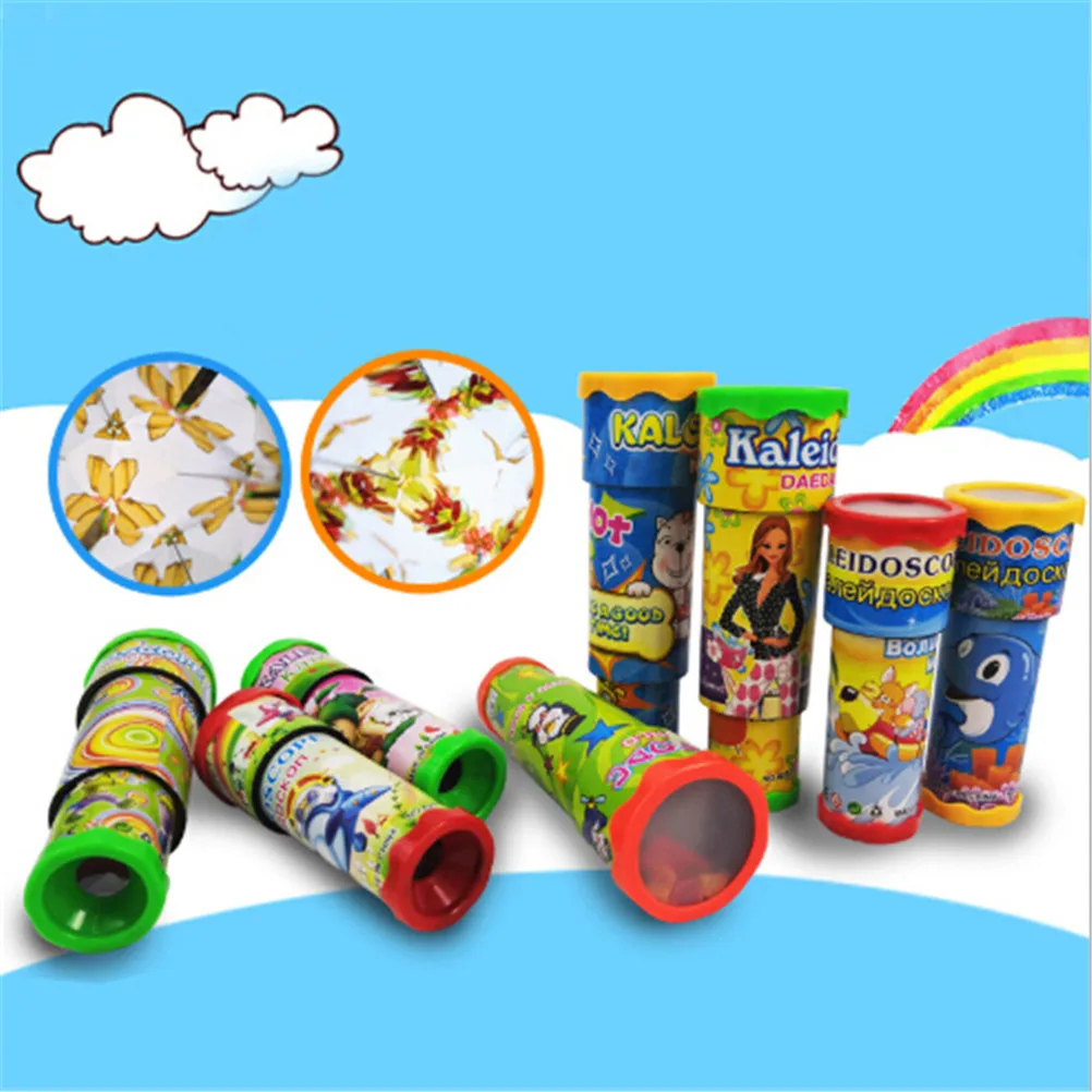 Vintage Kaleidoscope Child Senses Development Educational Toys Baby Birthday Gift For Children Magic Kids | Игрушки и хобби