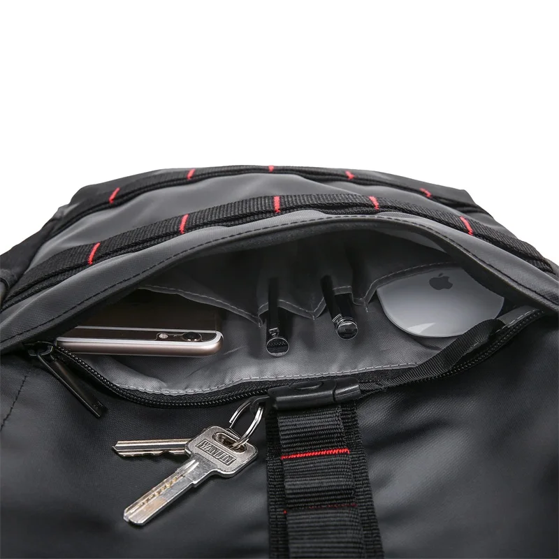 BAGSMART Новый PU кожаный рюкзак для ноутбука 15 6 дюймов Сумка модные путешествия