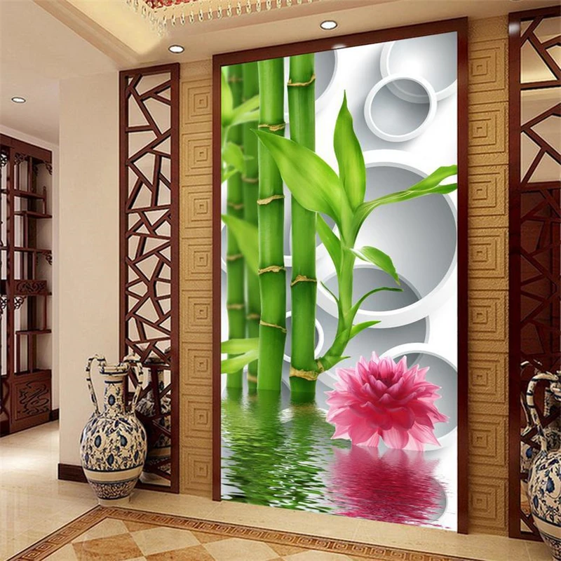 beibehang Customize size High Quickly mural HD 3d stereoscopic wallpaper wall paper bamboo de parede wall paper photo wallpaper