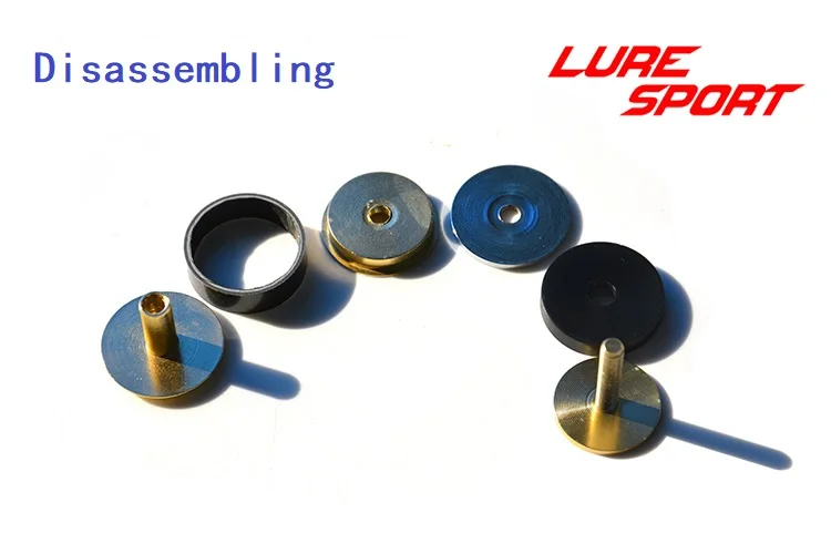LureSport 2 шт. Торцевая крышка тканая углеродная трубка резиновая алюминиевая Стыковая Удочка строительный компонент для ремонта удочки DIY аксессуар