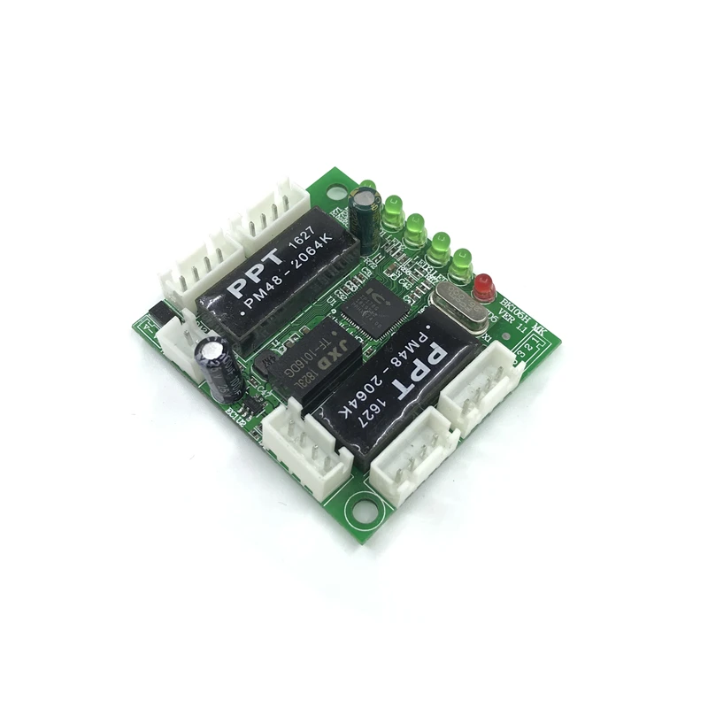 Мини дизайн модуля ethernet переключатель плат для модуль-коммутатор 10/100 Мбит/с 3/5/6/8 портов PCBA платы Материнская плата OEM