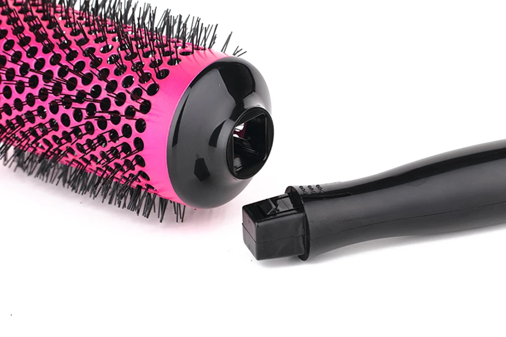 6 роликов керамические волосы Парикмахерская щетка алюминиевые круглая для