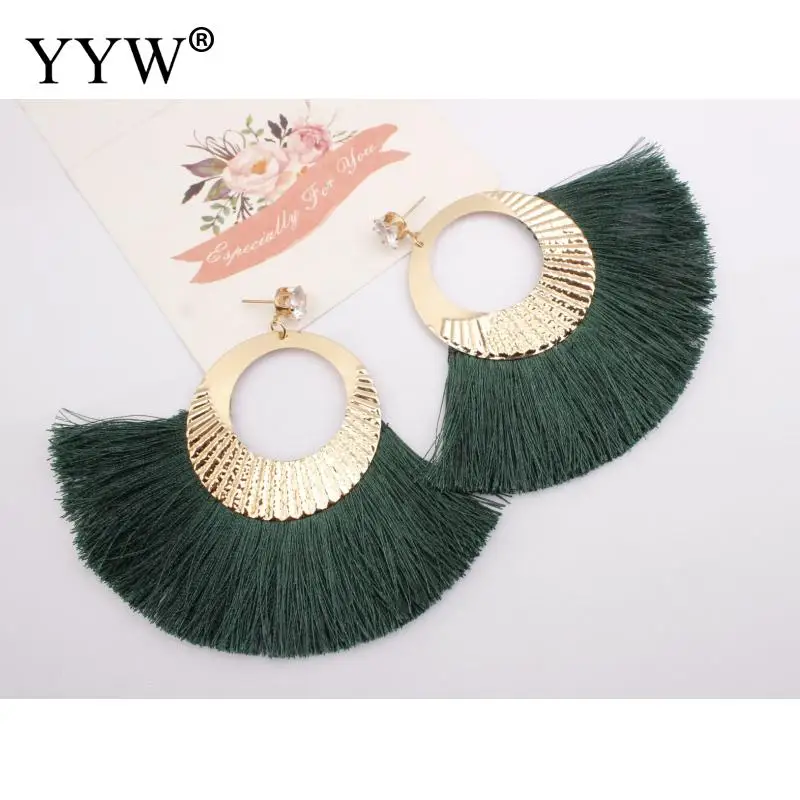 Цинковый сплав кисточки бахрома кисточка Шарм кисточкой кулон серьги дизайнер