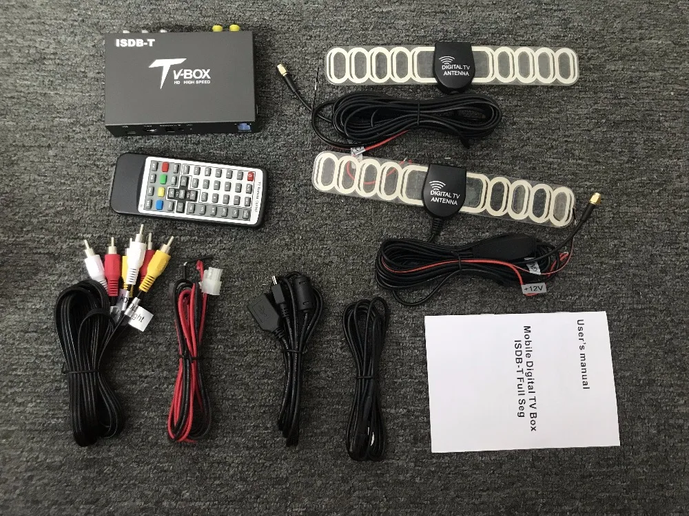 Автомобильный монитор HD DVB T коробка/HD T2/HD T2 (H.265)/ISDB T/ТВ box подходит только для