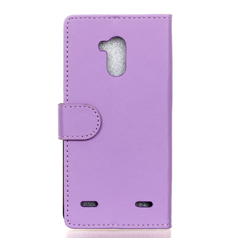 Фиолетовый PU Кожаный Бумажник Стенд Флип Case Обложка Для ZTE Blade V7 Lite (5.0 incn) Case|wallet