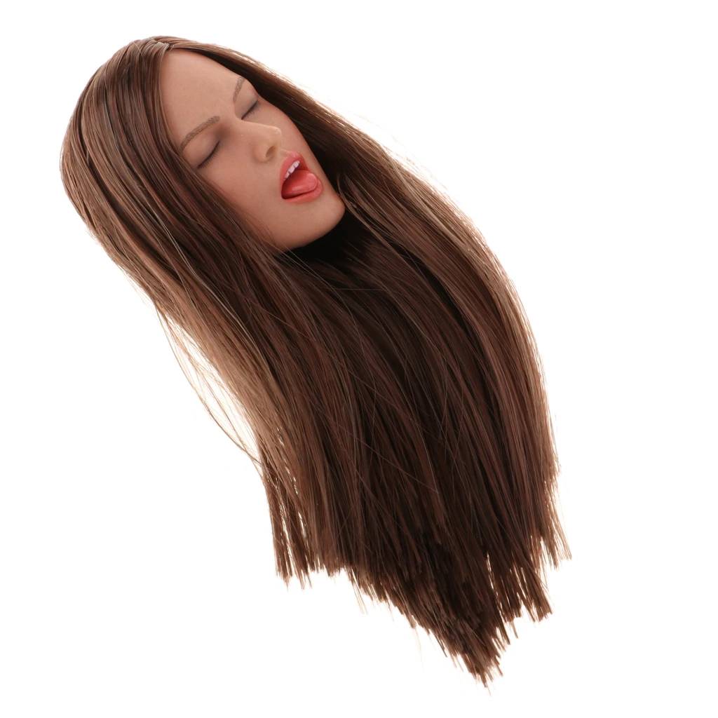 Скульптура для Phicen/Kumik 1/6 женская голова 12 дюймов фигурка B|Игровые фигурки и