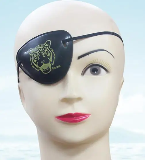 Патчи пиратские глаза для Хэллоуина рождественской вечеринки черная