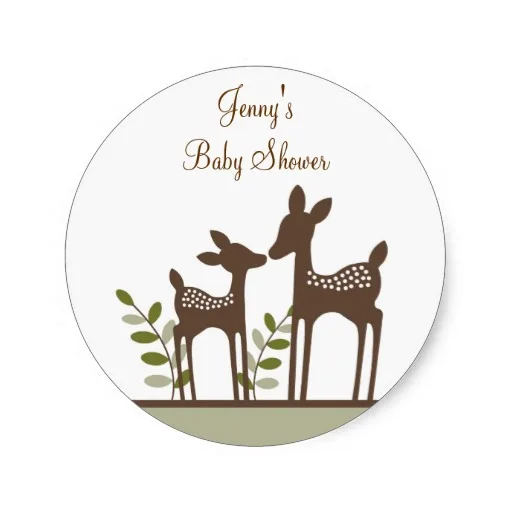 3.8 см Ивы Оленей Леса Конверт Пломбы Наклейки |