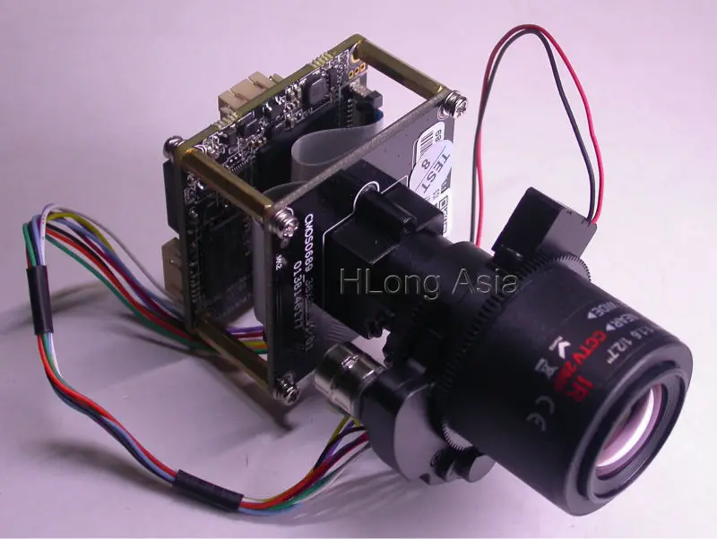 H.265 (4.0MP) 6 22 мм моторизованный зум и фокус объектив 1/3 &quotс датчиком Omnivision OV4689 + Hi3516