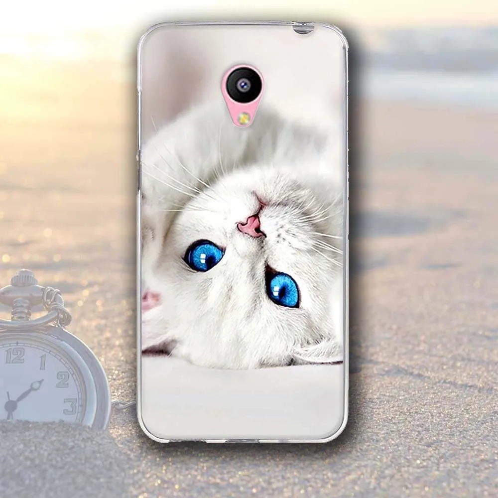 Чехол для Meizu M2 Mini, Мягкая силиконовая задняя крышка для Meizu M2 Mini Meilan M2, чехол 3D, роскошные чехлы для Meizu M2mini, чехол для телефона s - Цвет: 1