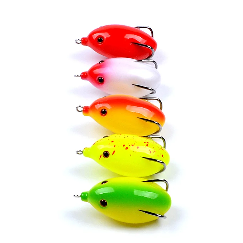 Luya имитация bionic 5 см/12 2 г swimbait Приманка искусственная Лягушка приманка на