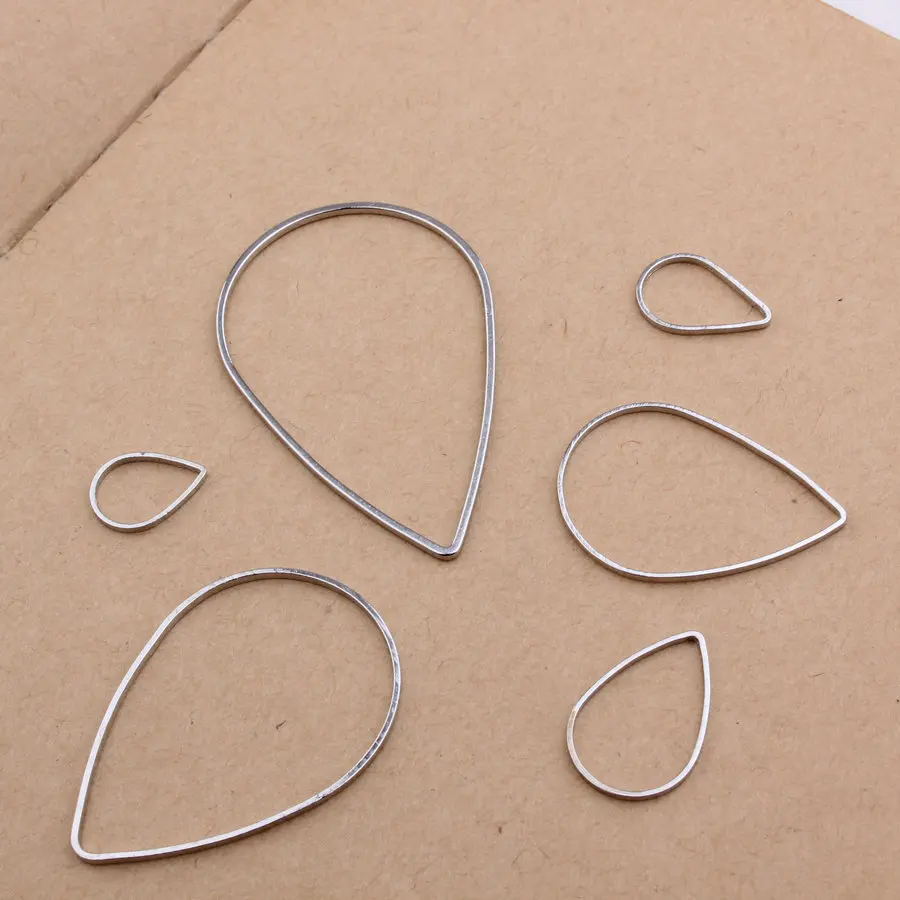 30/10 шт полые серебряные подвески в форме цвета Медные diy ювелирные аксессуары