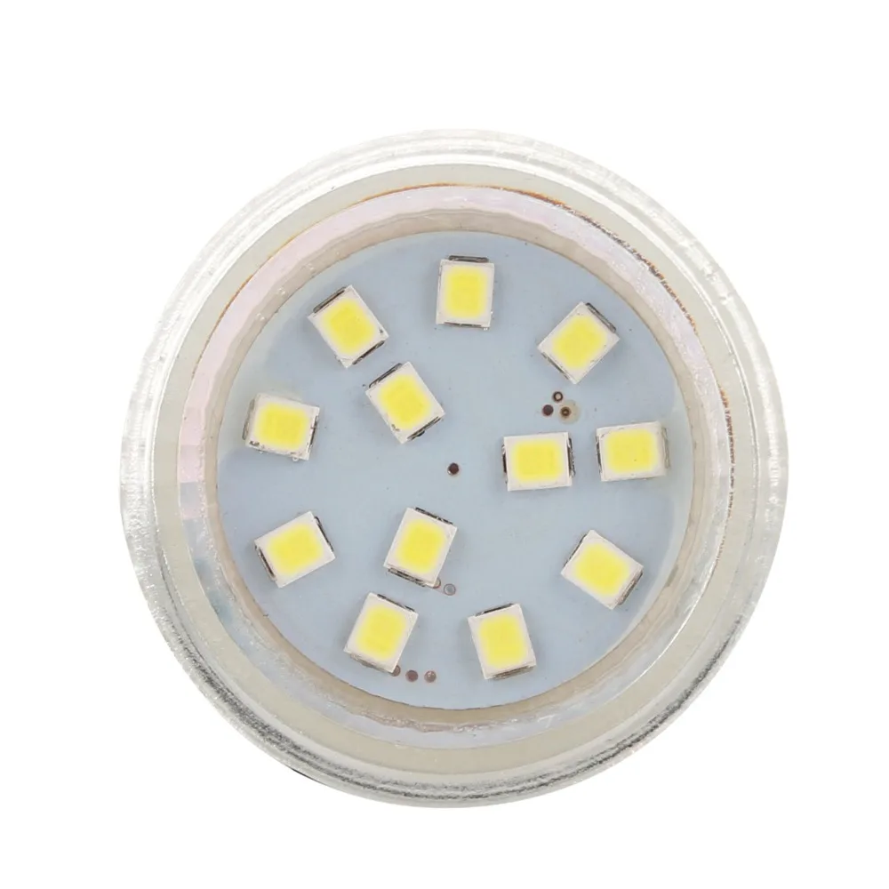 Mr11 Светодиодный светильник 2 Вт 3 AC DC 12 В 24 в 35 мм 2835 Smd GU4 точечный Холодный белый