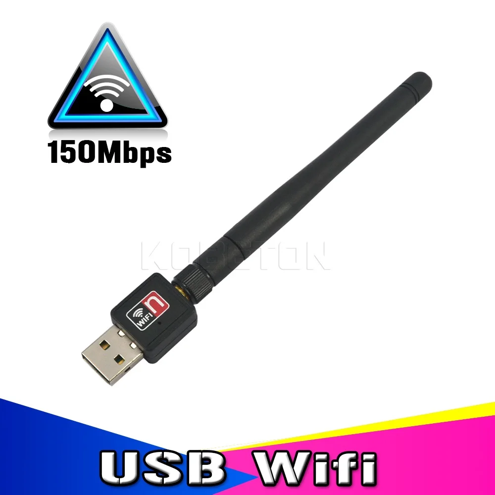 Kebidu MT7601 150 м 2 0 USB Беспроводной WI FI сетевой карты 802 11 b/g/n Сетевой адаптер с