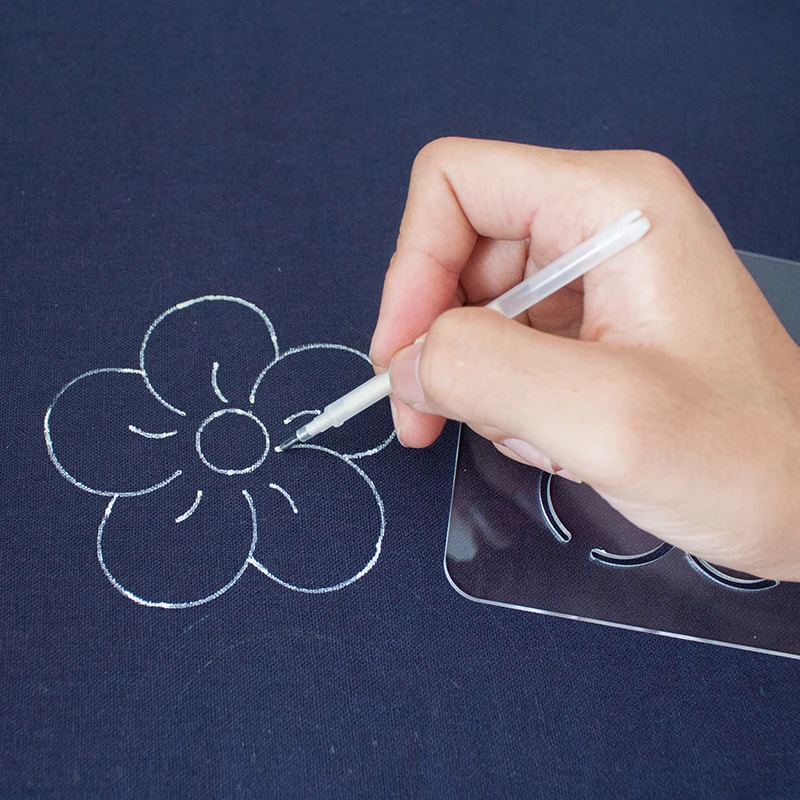 Высокая температура исчезает ручка ядро ткань ручной работы SPAR стежка вышивка