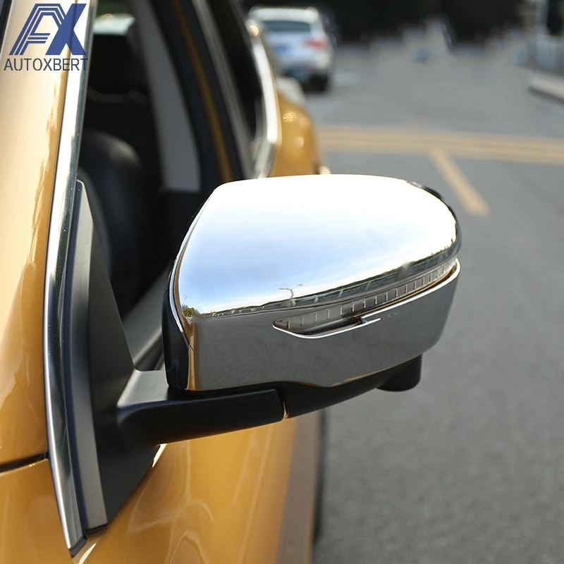 Хромированная накладка на боковое зеркало двери для Nissan Qashqai J11 2014 2015 - 2019 Rogue