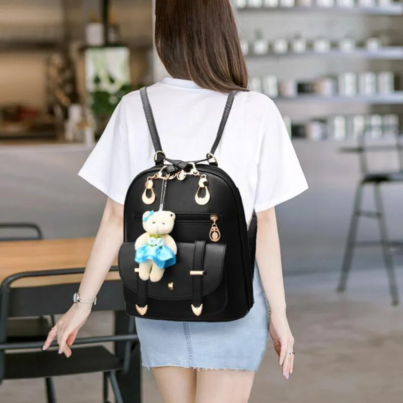 

Women's Travel Backpack Shoulder Women's Backpack Fashion Women's Bag College Wind Lady Bag Bags Brand Designers 2019 SXL319