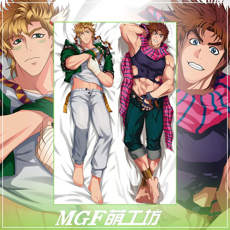 Суэф Аниме Манга приключения Джоджо Dakimakura Двусторонняя Подушка Чехол Крышка |