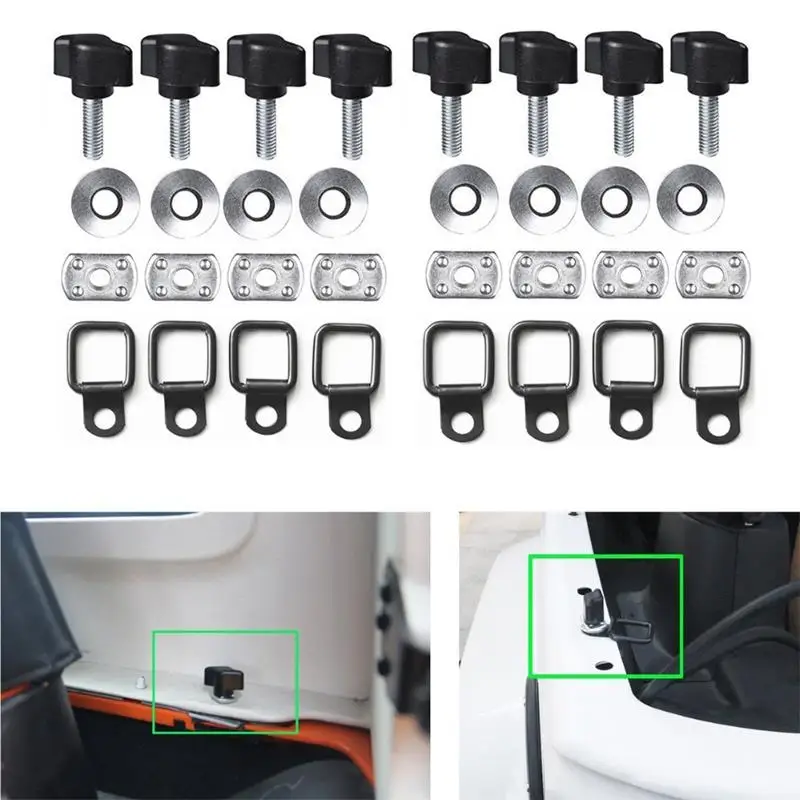 Жесткие верхние крепежные мягкие винты для Jeep Wrangler CJ YJ TJ JK Easy hardtop cover lite mount и demount в