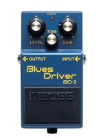 boss audio bd 2 blues driver distortion and overdrive effects guitar pedal with tube amplifier simulation free bonus pedal case