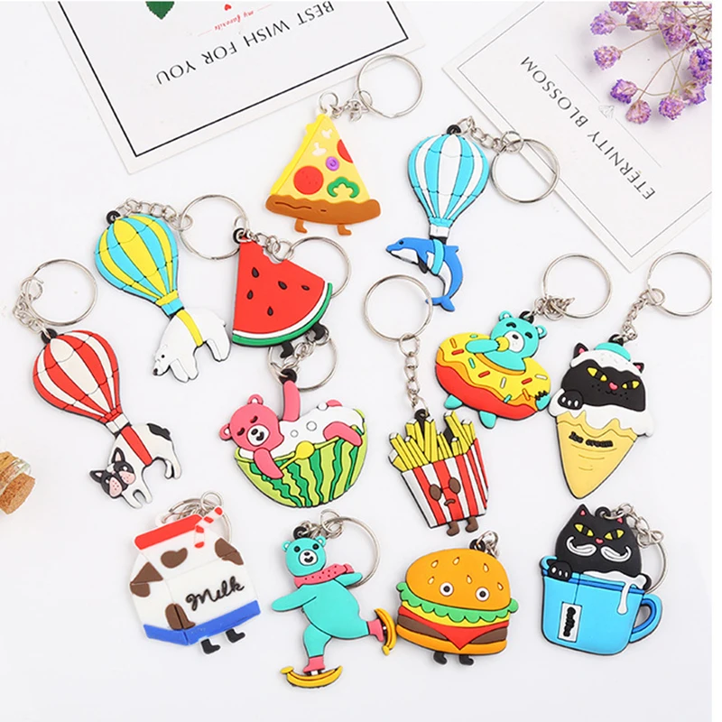 

Creative Travel Accessories PVC Portable Multifunction Unisex Key Security Security Parts Suitcase Pendant Decoration Buckle