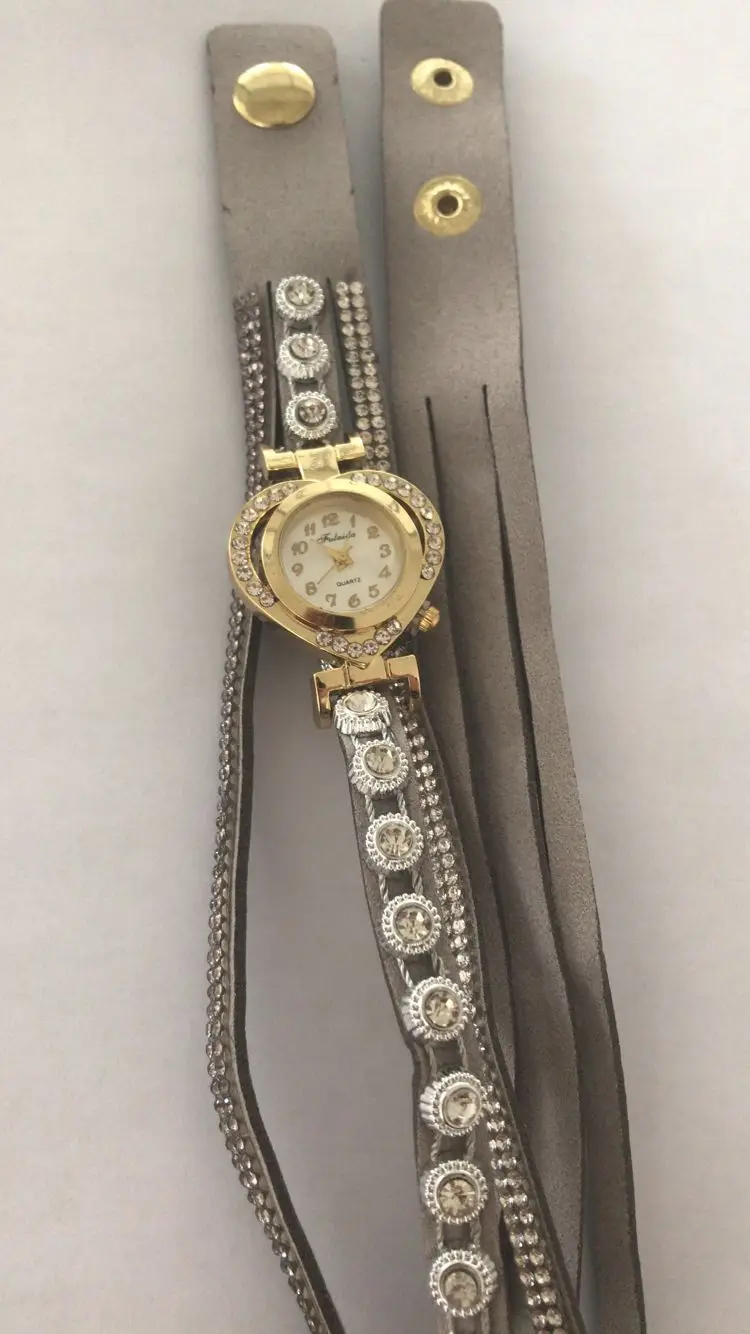 Серый Joom Love Bracelet Watch New Speed Sell Pass On Hot Lady Watches Manufacturers Selling Around - Цвет: Серый