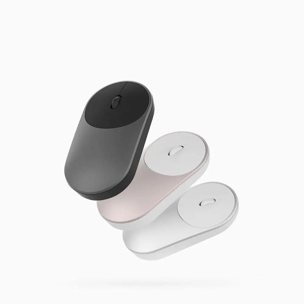 Xiaomi Беспроводная портативная мышь 1200 точек/дюйм 2,4 ГГц мини игровая Bluetooth мышь из алюминиевого сплава для Macbook ноутбука компьютера