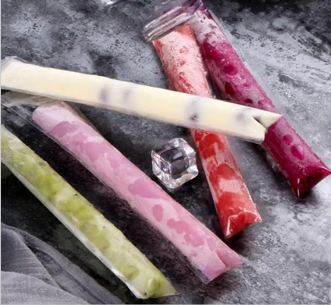 100 шт DIY Формочки Для Мороженного фруктовый лед мешки для морозильников форма