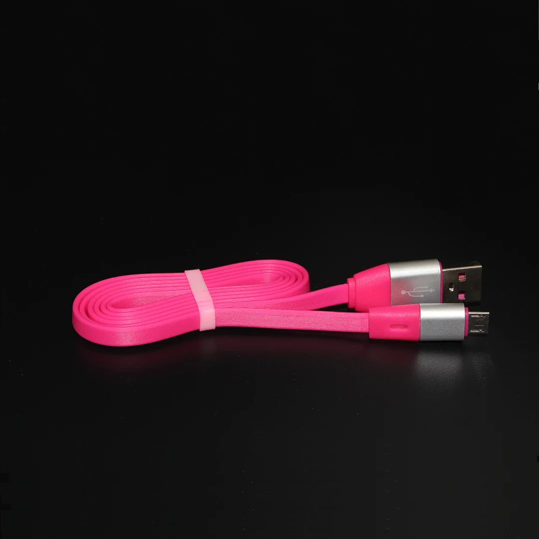 Высокое качество нового 1m 3ft светодиодный кабель Micro USB для передачи данных с