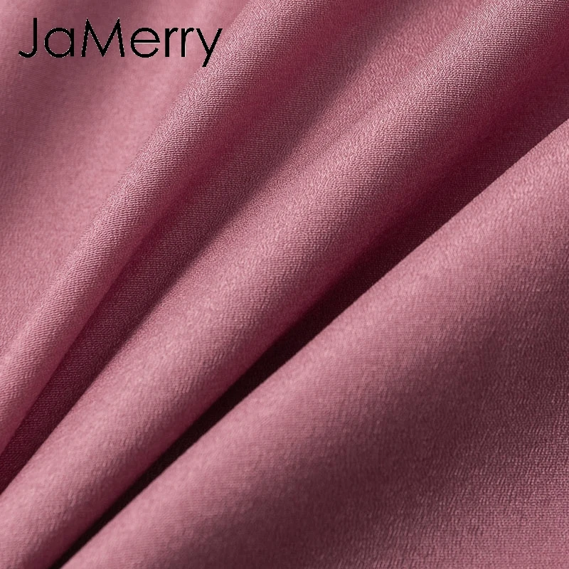 JaMerry, винтажное, сексуальное, розовое, в горошек, женское платье, Летний стиль, многослойный, с рюшами, короткий сарафан, элегантное, на молнии, праздничное, vestidos