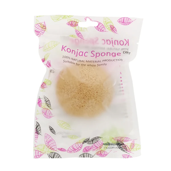 Yellow 6 шт./партия конжаковый порошок Губка для мытья тела косметический спонж Eponge спонж Конняку очиститель лица инструмент для ухода за кожей влажное использование - Цвет: Yellow