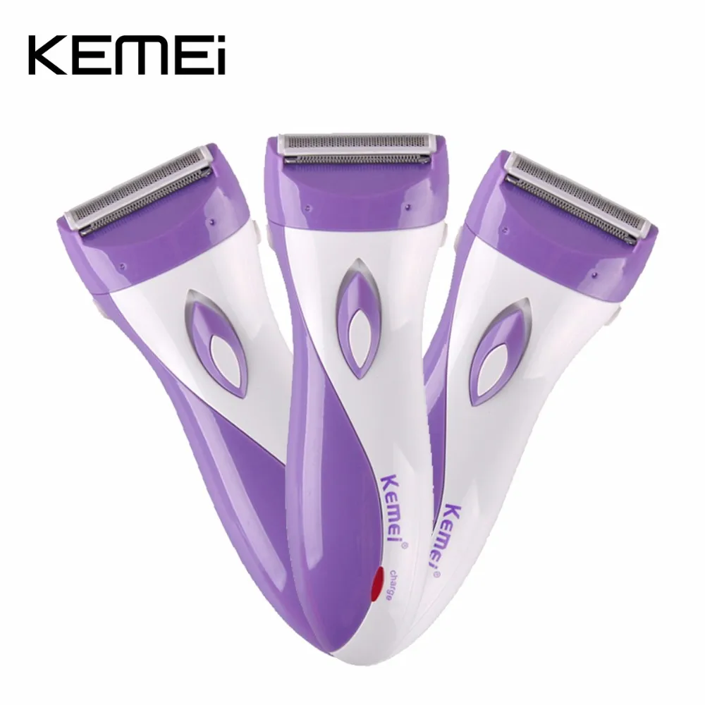 Kemei перезаряжаемый женский эпилятор для кожи женская электробритва для удаления волос женский скребок для бритья Эпилятор KM-3018