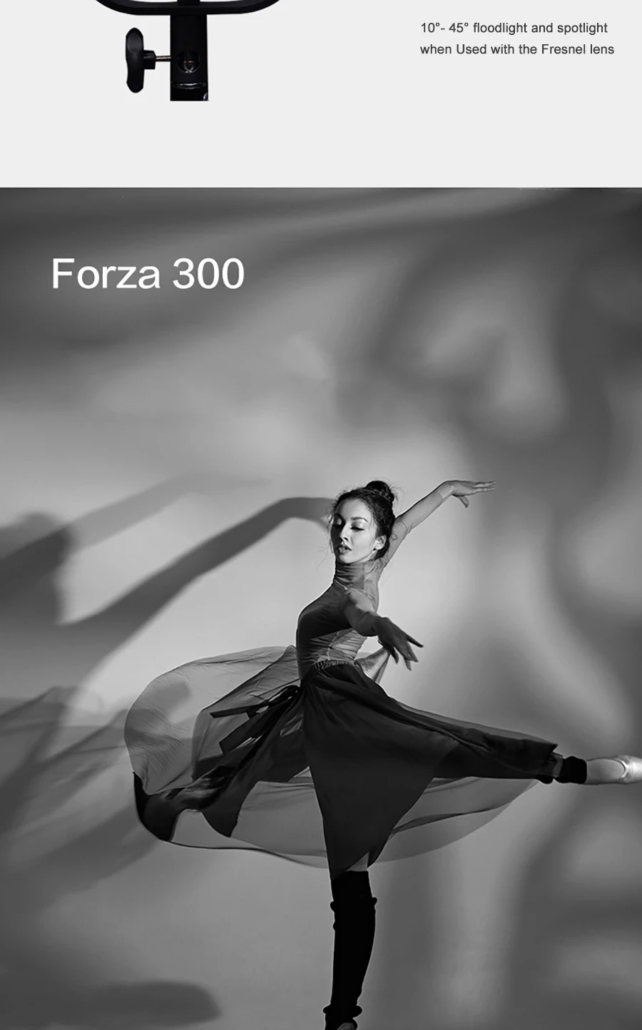 NanGuang NANLITE Forza 300w 60w светодиодный фотографический светильник ing заполняющий светильник Точечный светильник 5600K 2,4G беспроводное приложение wifi управление Forza300