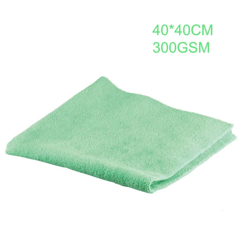 Новое полотенце из микрофибры для автодетейлинга 1 шт. 40x40 см 300 г/см ультрамягкое