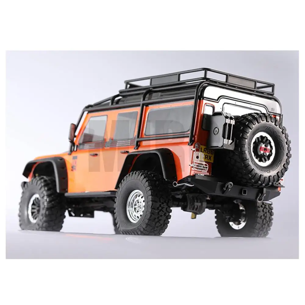 MJRC 1 пара Металлическая Имитация выхлопной трубы газовое отверстие для Dj Traxxas Trx-4