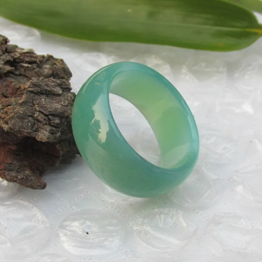 Модные мужские и женские модели натуральный зеленый manao кольцо из натуральной