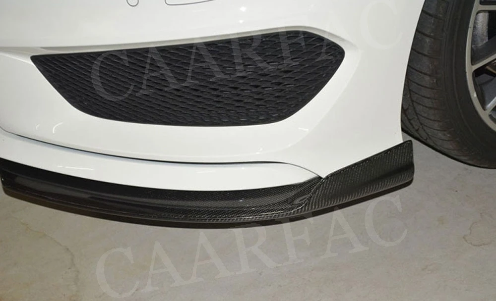 Передний спойлер для губ W117 с красной линией для Benz CLA Class C117 CLA250 CLA260 CLA45- Защита бампера фартуки