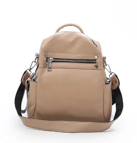 khaki JY6817 Женский рюкзак, новинка, сумка через плечо, многоцелевой, Повседневный, модный, для девушек, маленький рюкзак, дорожная сумка для девушек, рюкзак - Цвет: khaki JY6817