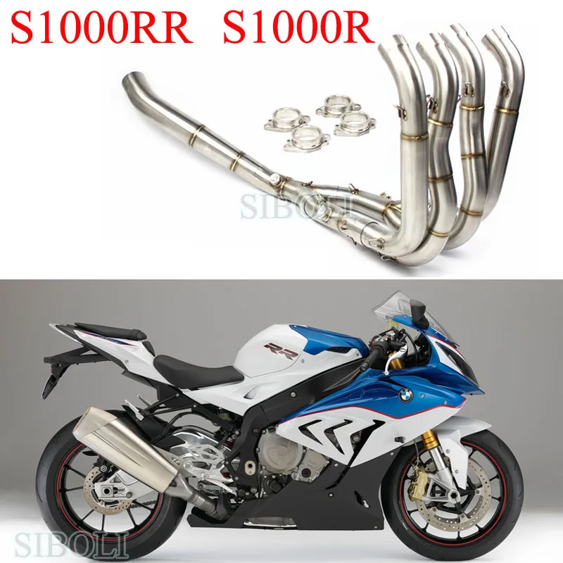 Для BMW S1000RR 2010 11 12 13 14 15 16 17 2018 лет мотоцикл выхлопной полная Системы заголовок