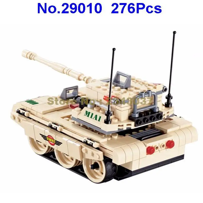 29010 276 шт. Детский конструктор тигровый танк|building blocks|tank building blockblock block |
