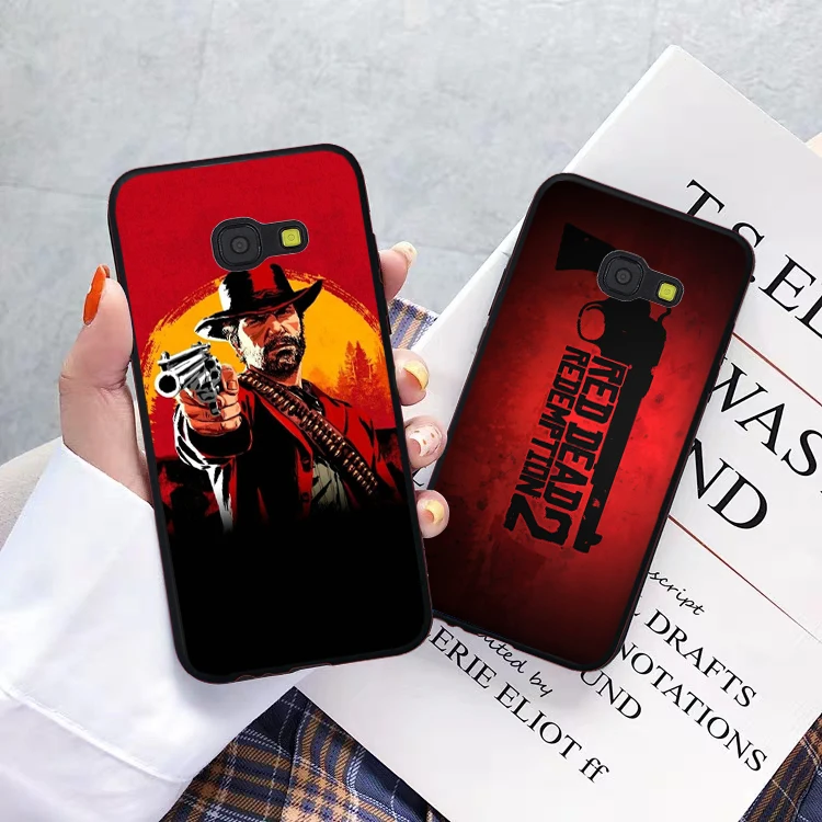 WEBBEDEPP Горячая Red Dead Redemption 2 Силиконовый чехол для Samsung A3 A5 2016 2017 A6 плюс 2018 A7 A8 A9 A10 A30 A40