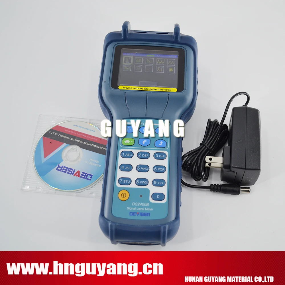 2 8 дюймовый TFT LCD TV & CATV QAM модуляционный измеритель 1 ГГц устройство DS2400B уровня