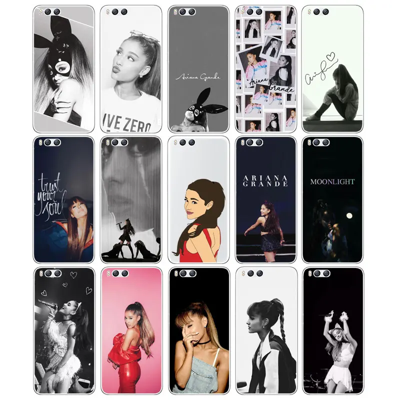 DREAMFOX L503 Ariana Grande Soft TPU Silicone Case Cover For Xiaomi Redmi Note 3 4 5 Plus 3S 4A 4X 5A Pro Global |