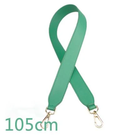 Green IMIDO 105 см кожаная сумка на ремне, сумка на ремне, широкая сумка на ремне, сменные цветочные аксессуары, фирменный дизайн, черный цвет, STP034 - Цвет: Green
