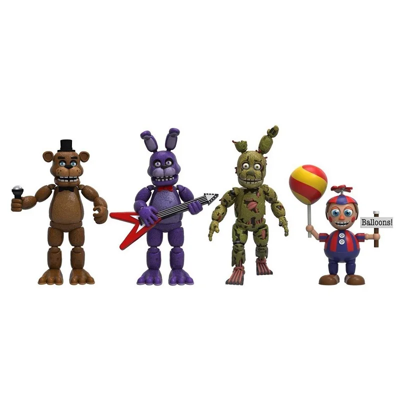FNAF Five Nights At Freddy's Bonnie Foxy Freddy Fazbear медведь ночь Фредди игрушки Фигурки для детей |